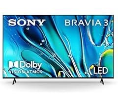 Sony 65 Inch Class 4K Ultra HD BRAVIA 3 LED Smart TV with Google TV Dolby Vision
