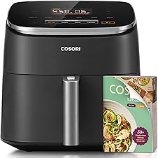 Cosori 9 - in - 1 TurboBlaze Air Fryer 6 Qt, Premium Ceramic Coating, 90°–450°F,...