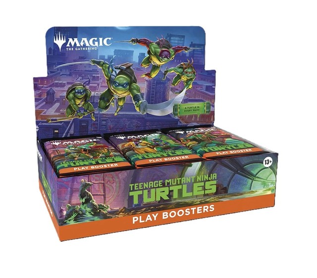 Play Booster Box Teenage Mutant Ninja Turtles TMT MTG PRESALE 2/27