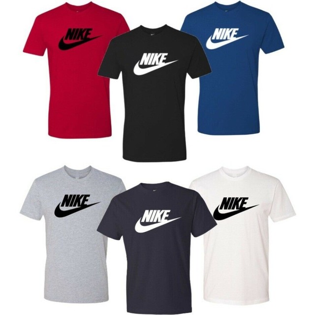 Nike Men's Athletic Logo Swoosh Short Sleeve T-Shirt