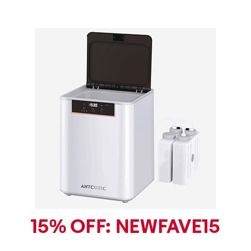 ANYCUBIC Wash & Cure 3 Max Machine 15.1L Large Cleaning Capacity