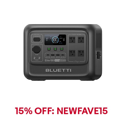 BLUETTI Elite 100 V2 1024Wh Portable Power Station for Camping