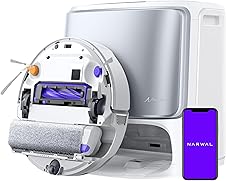 NARWAL Flow Robot Vacuum and Mop Combo, 22,000 Pa Suction, Self-Cleani