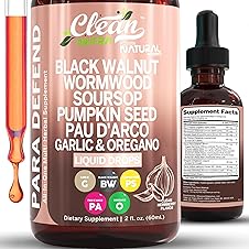 Defend Wormwood Black Walnut Cleanse Drops with Turmeric & Garlic