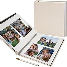 Vienrose Large Self-Adhesive Photo Album for 4x6, 5x7, 8x10 Pictures