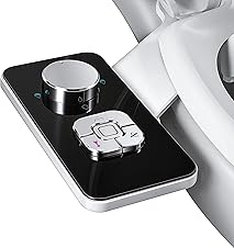 SAMODRA Non-Electric Bidet Attachment with Dual Nozzles & Pressure Con