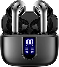 TAGRY Bluetooth Earbuds with 60H Playback and IPX5 Waterproof Design
