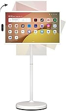 ApoloSign 32" FHD Smart Portable TV, 128GB, 15000mAh Battery, Voice Re