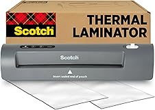 Scotch Thermal Laminator, 2 Roller System for Photos and Documents