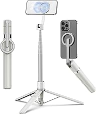 TONEOF 68" Magnetic Selfie Stick Tripod with 360° Rotation & Remote