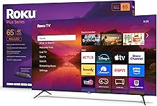 Roku Smart TV 2025 – 65-Inch Mini-LED, 4K QLED with Voice Remote