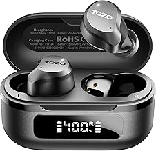 TOZO NC9 Hybrid Active Noise Cancelling Wireless Earbuds, IPX8 Waterpr