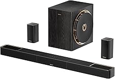 ULTIMEA Skywave X50 5.1.4ch Wireless Surround Sound System, Dolby Atmo