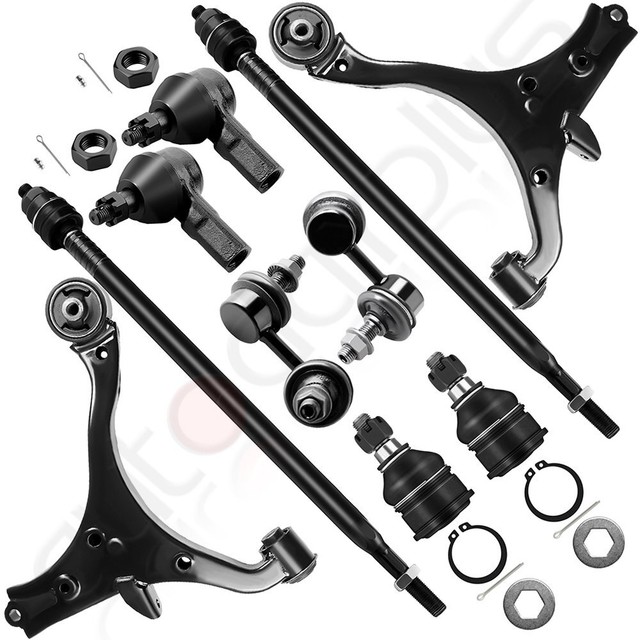 Suspension Ball Joints Tie Rods Control Arms Kit for 2001-2005 Honda Civic