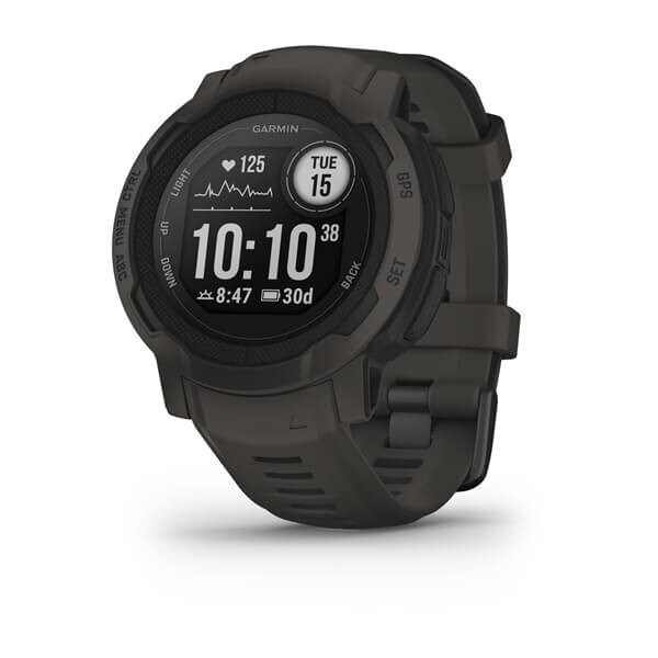 Garmin Instinct 2 Graphite Rugged GPS Outdoor Smartwatch