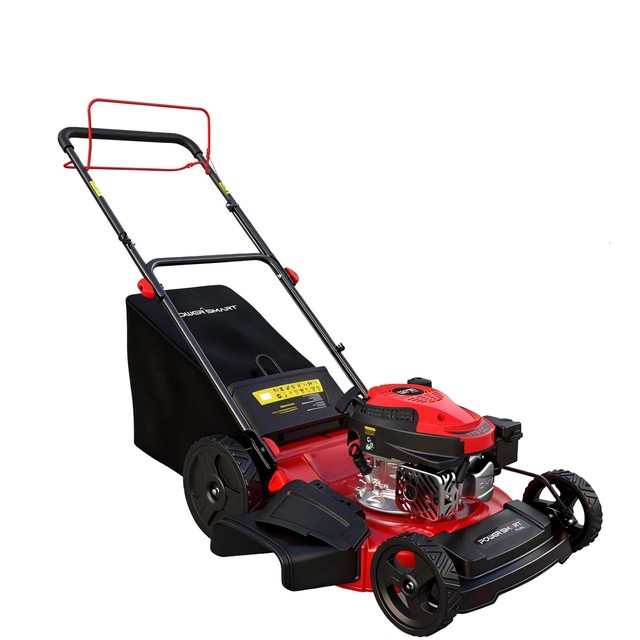 PowerSmart 21" Self-Propelled Gas Lawn Mower, 170cc Engine, 3-in-1