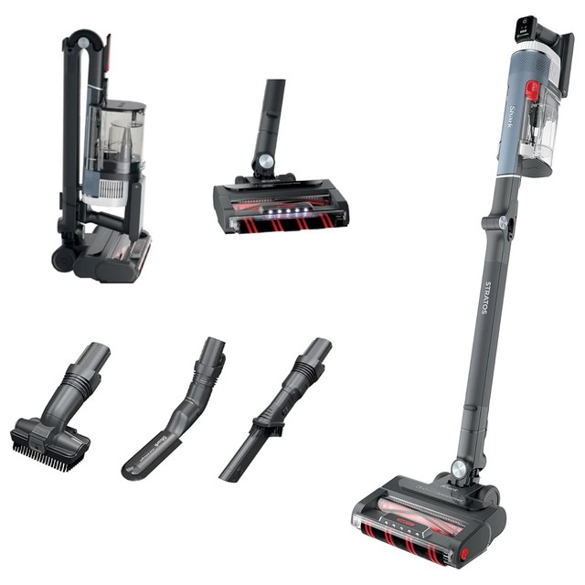 Refurbished Shark Stratos Cordless Vacuum with Clean Sense IQ & DuoClean PowerFins