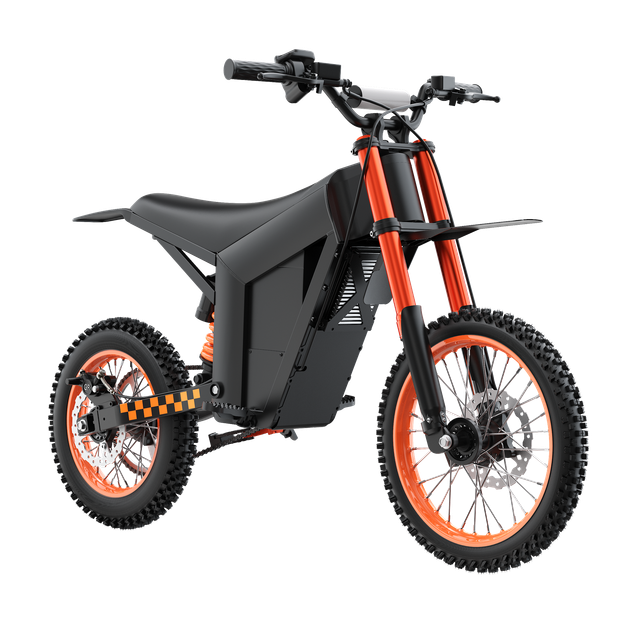 Electric Dirt Bike Mountain Motorcycle 48V 21AH 3000W Motor 40MPH