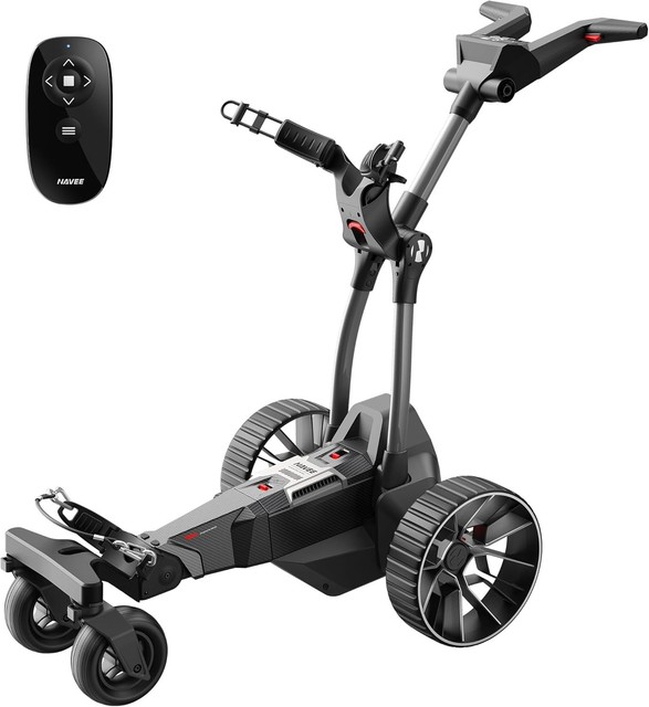 Refurbished NAVEE Birdie 3X Auto Follow Electric Golf Push Cart Remote Foldable