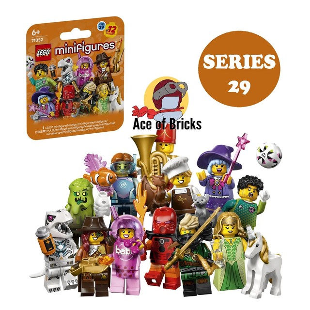 LEGO 71052 Minifigures Series 29 Complete Set of 12