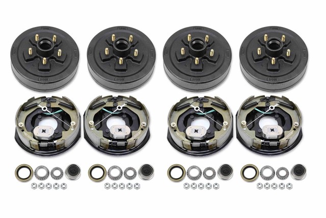LIBRA Trailer Hub Drum Kits 5 on 4.5 with Electric Brakes for 3500lb Axle PK2