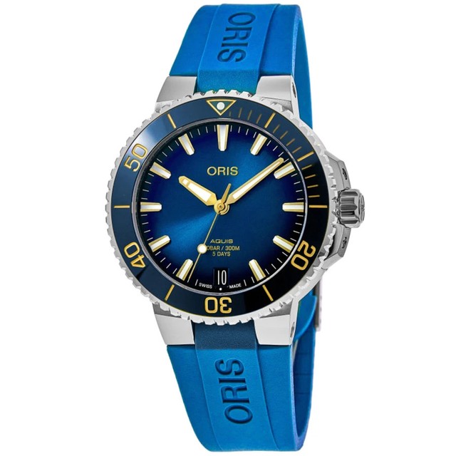 Oris Aquis Automatic Blue Dial Men's Watch 01 400 7769 4125-07 4 22 75FC