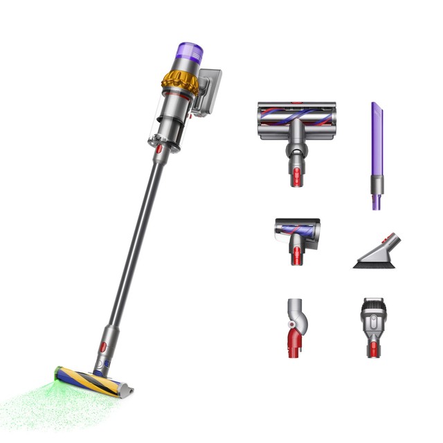 Refurbished Dyson V15 Detect Extra Vacuum - Yellow/Nickel