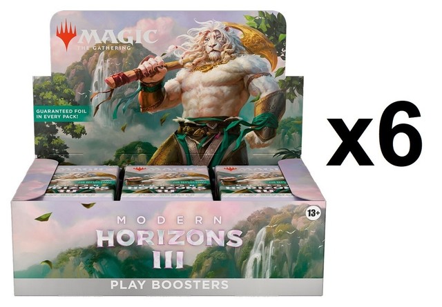 6x Play Booster Box Modern Horizons 3 MH3 MTG