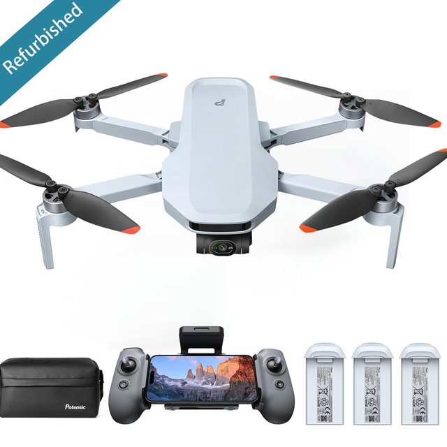 Refurbished Potensic ATOM 2 Drone with 3-Axis Gimbal and GPS FPV 4K Camera