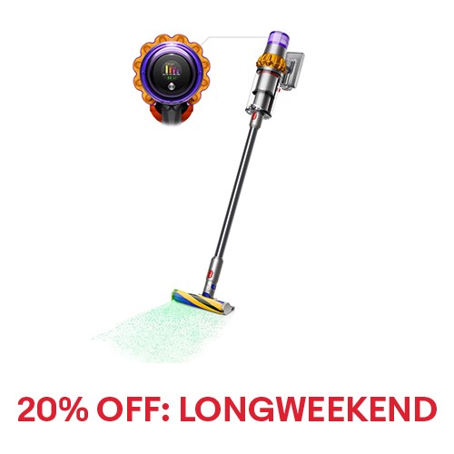 Refurbished Dyson V15 Detect Total Clean Extra - Yellow/Nickel