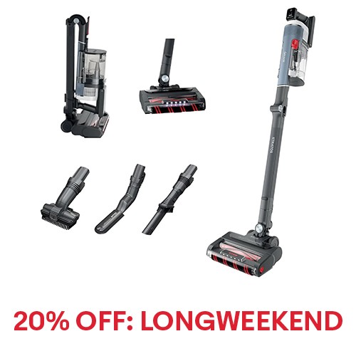 Refurbished Shark Stratos Cordless Vacuum with Clean Sense IQ & DuoClean PowerFins