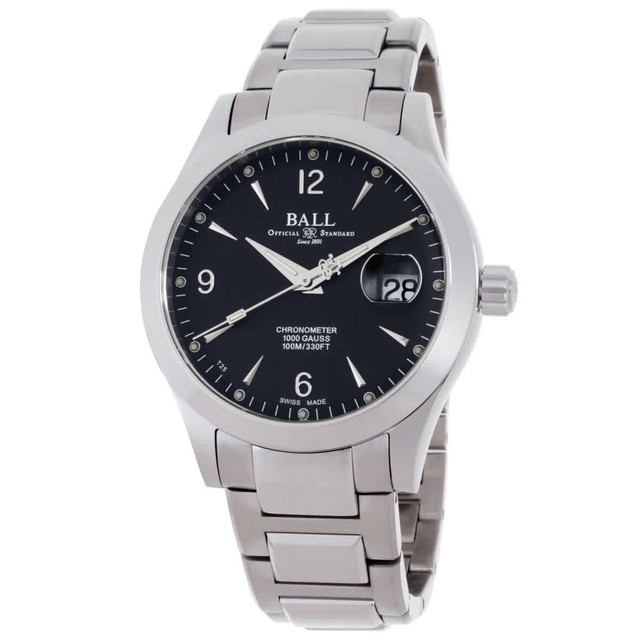 Ball Engineer III Ohio Automatic Chronometer Black Dial Watch NM9026C-S5CJ-BK