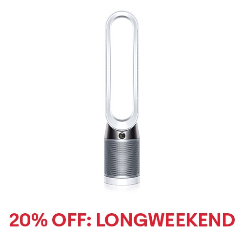 Refurbished Dyson TP4A Pure Cool Tower Purifier Fan - White/Silver