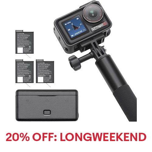 Refurbished DJI Osmo Action 5 Pro Adventure Combo