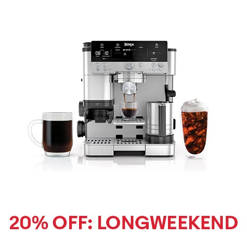 Refurbished Ninja R-ES601 Luxe Café Premier Espresso Machine, Silver
