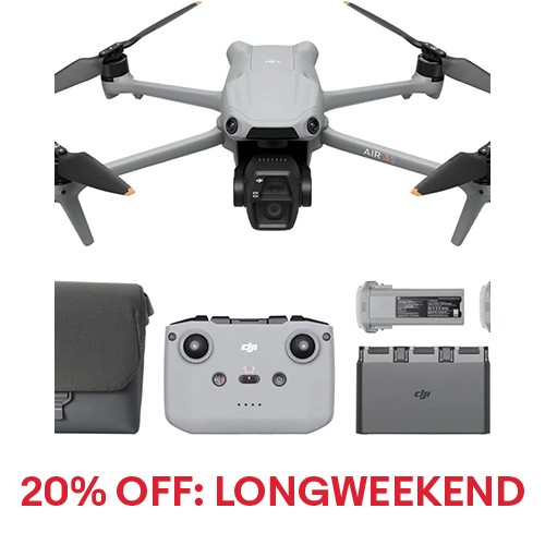 Refurbished DJI Air 3S Fly More Combo (RC-N3)