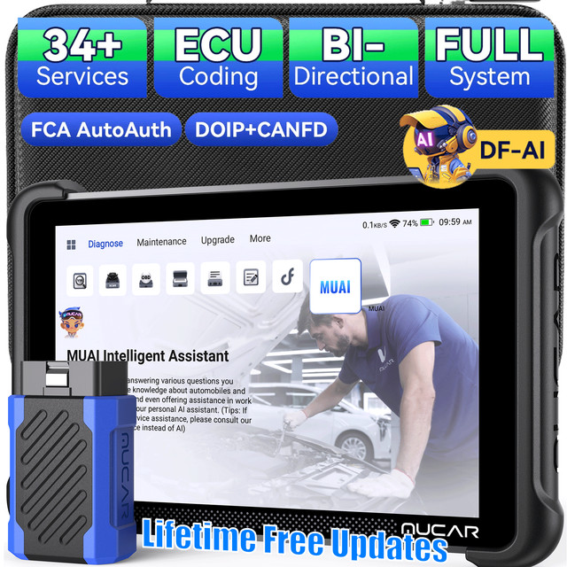 2026 MUCAR 892BT Bidirectional OBD2 Scanner Car System AI Diagnostic Tool