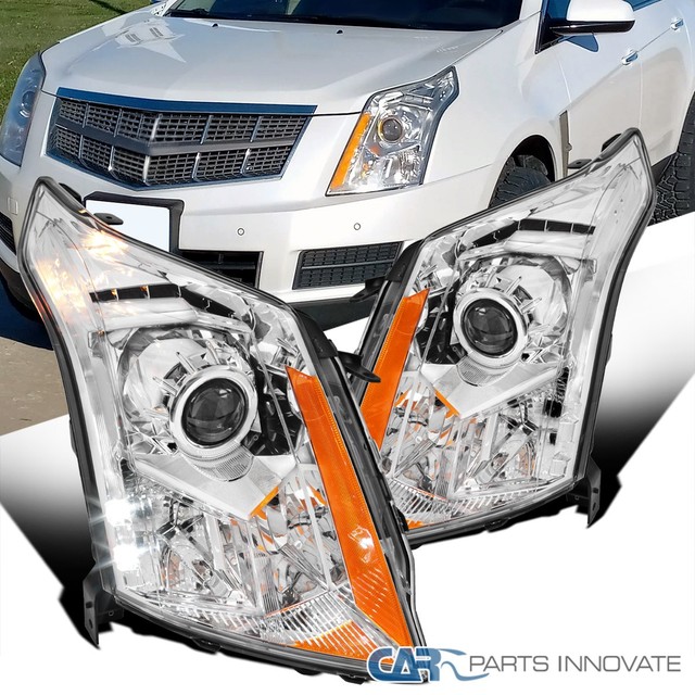 Cadillac SRX Halogen LED Projector Headlights Left+Right 2010-2016