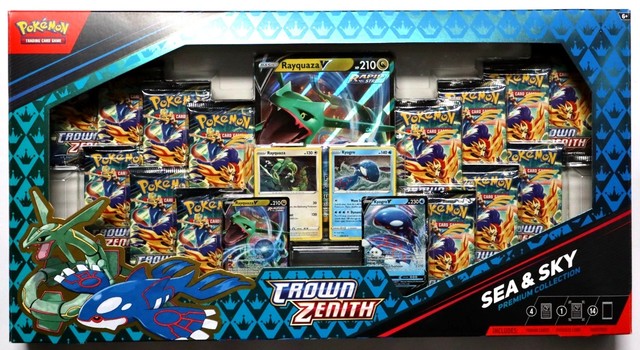 Pokémon TCG Crown Zenith Sea & Sky Premium Collection