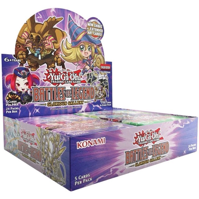 Yugioh Battles of Legend Glorious Gallery Booster Box