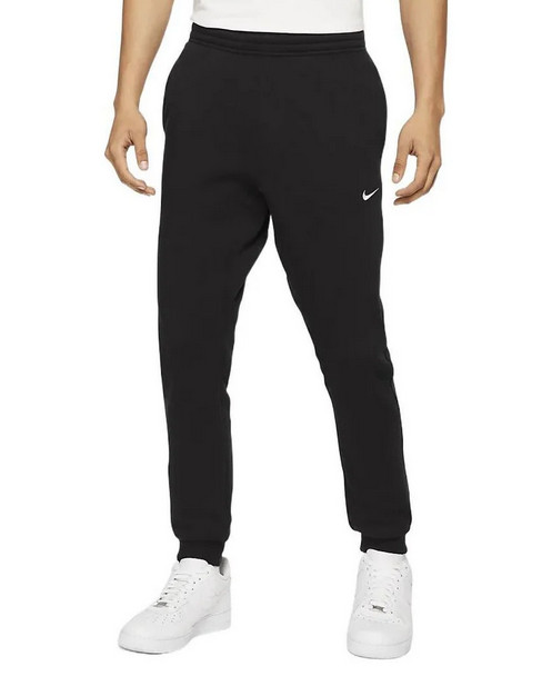 Men's Nike Swoosh Athletic Club Jogger Fleece Pants - Black/Grey