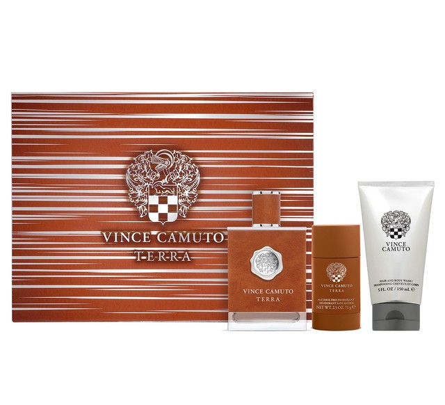 Vince Camuto Terra 3 Piece Gift Set - 3.4 oz Deodorant, Body Wash
