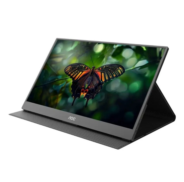 AOC 16T15 15.6" Portable Monitor 220 cd/m² 800:1 Built-in Speakers