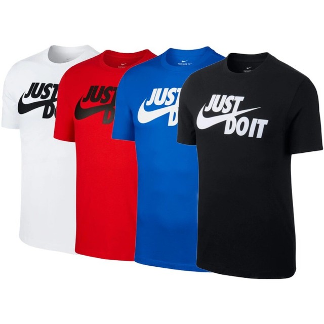 Nike Men's T-Shirt Sportswear 'Just Do It' Short Sleeve Crew Neck