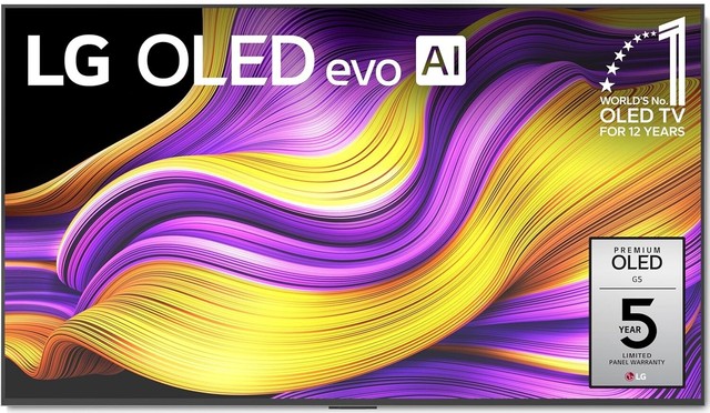 LG 55 inch OLED evo G5 4K UHD Smart TV 2025 Model OLED55G5WUA