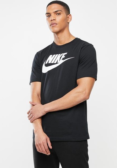 Nike Men's Futura Icon Swoosh Logo Muscle Tee