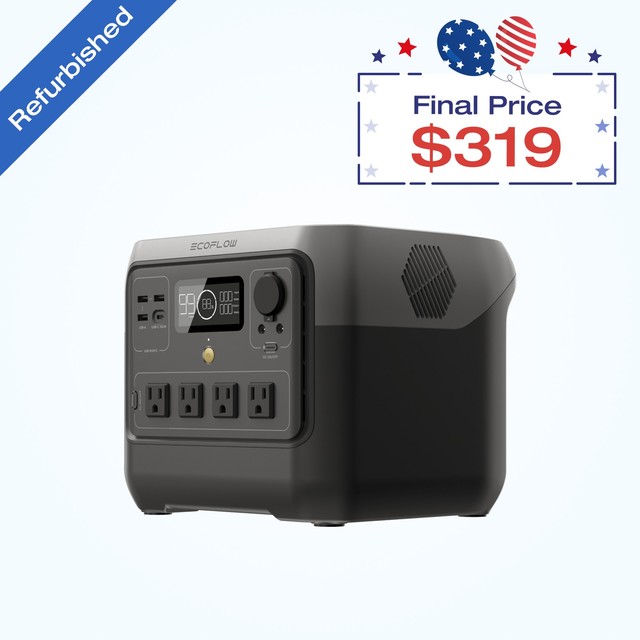 Refurbished EcoFlow RIVER 2 Pro 768Wh Portable Power Station