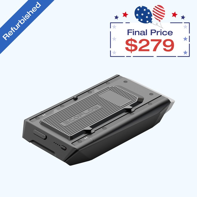 Refurbished EcoFlow WAVE 2 Add-On Battery, 1159Wh