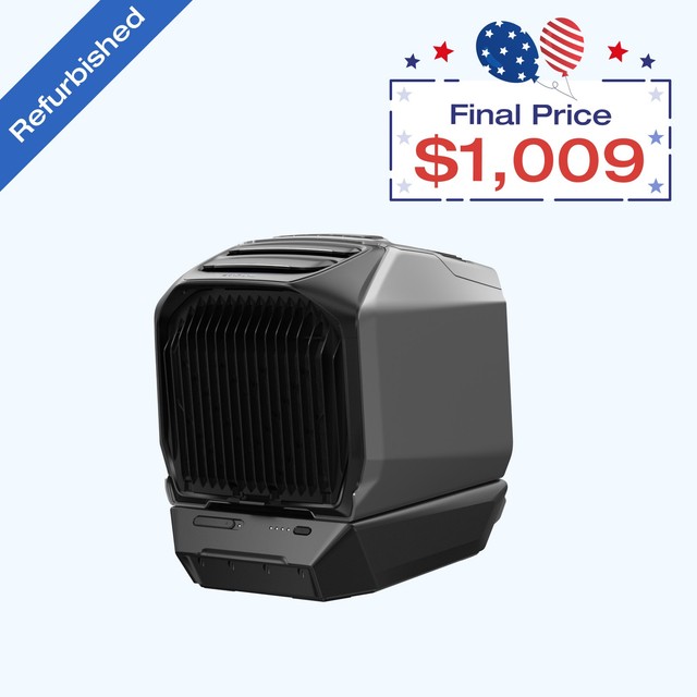 EcoFlow Wave 3 Portable Air Conditioner with Add-On Battery for Camping/RV