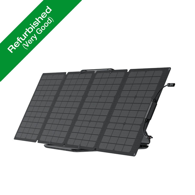 Refurbished EcoFlow 110W Portable Solar Panel Foldable with Carry Case